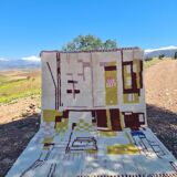 Handmade wool Berber rug 300X200 cm