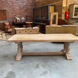 Oak farmhouse table