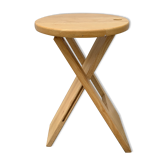Tabouret pliant en bois, modèle Suzy d'Adrian Reed, 1980