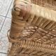 Vintage rattan chiffonier