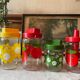 4 Henkel pots