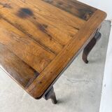 Table de ferme bureau noyer XIXème
