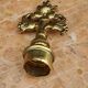 Napoleon III bronze candlestick