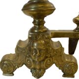 Pair of andirons