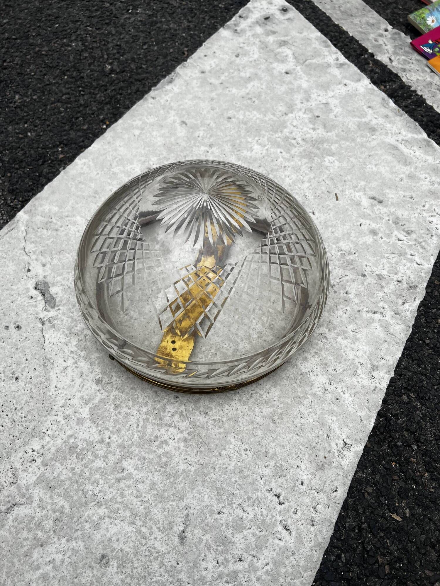 Neo-baroque ceiling light