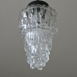 Glashütte Limburg hanging lamp, 60s