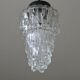 Glashütte Limburg hanging lamp, 60s