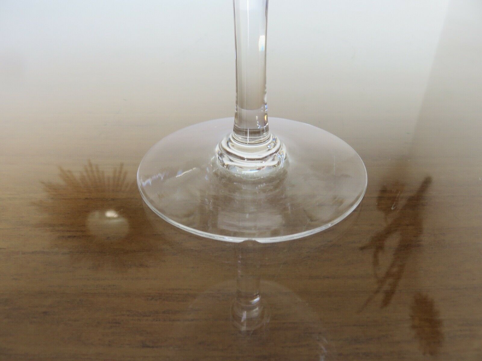 6 Baccarat champagne glasses "Molière" model