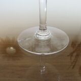 6 Baccarat champagne glasses "Molière" model