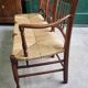 THREE-SEATER STRAW BANQUETTE PROVENCAL RADASSIER