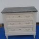Commode style Louis XVI grise
