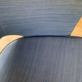 Blue armchair in the 1970s