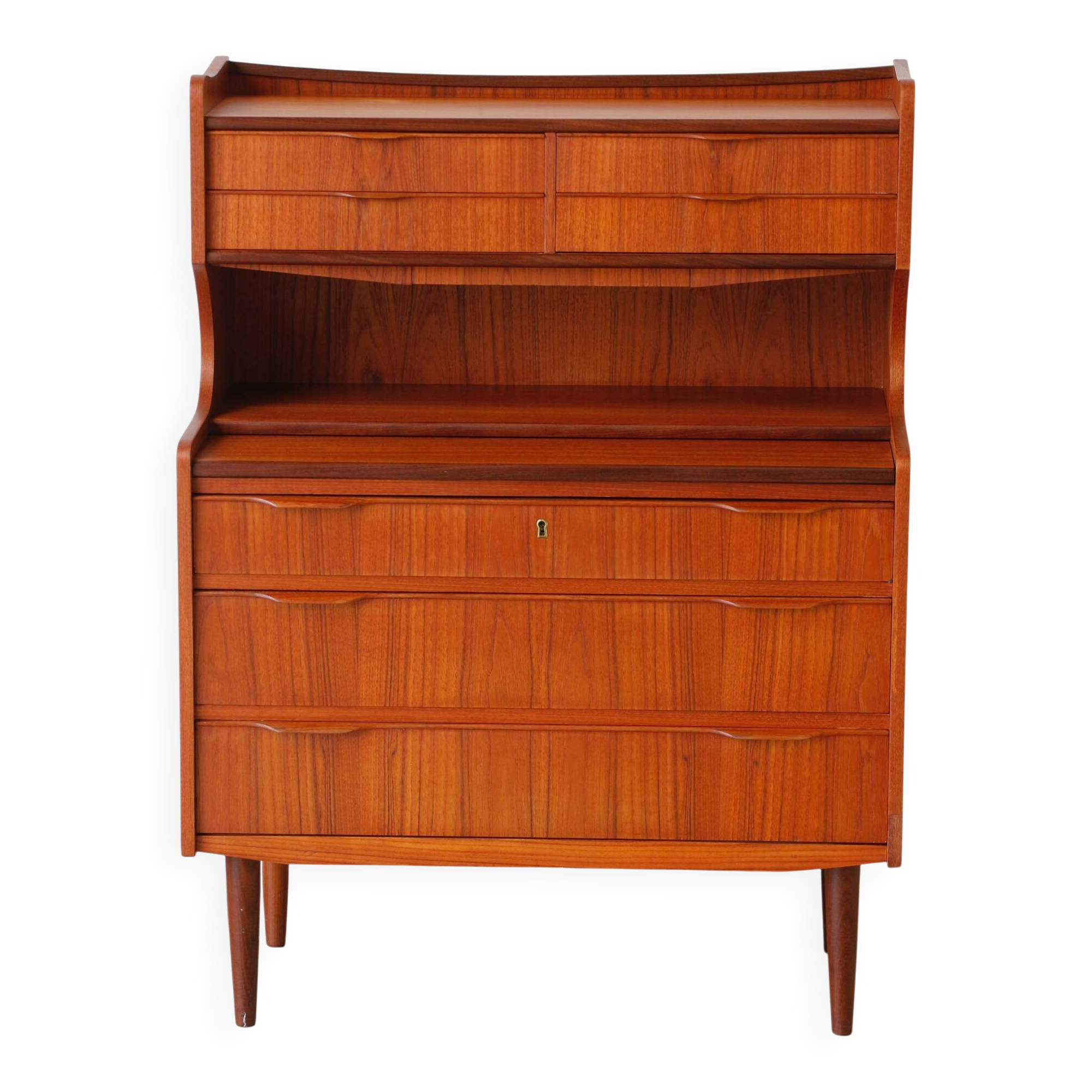 Danish teak secretary from the 1960s | Scandinavian design