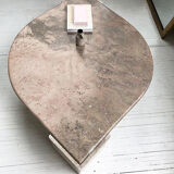 Roche Bobois pink marble table