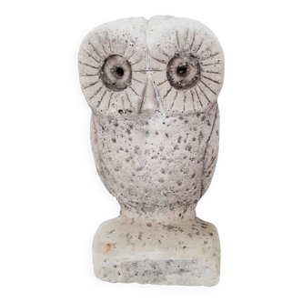Vintage stone owl