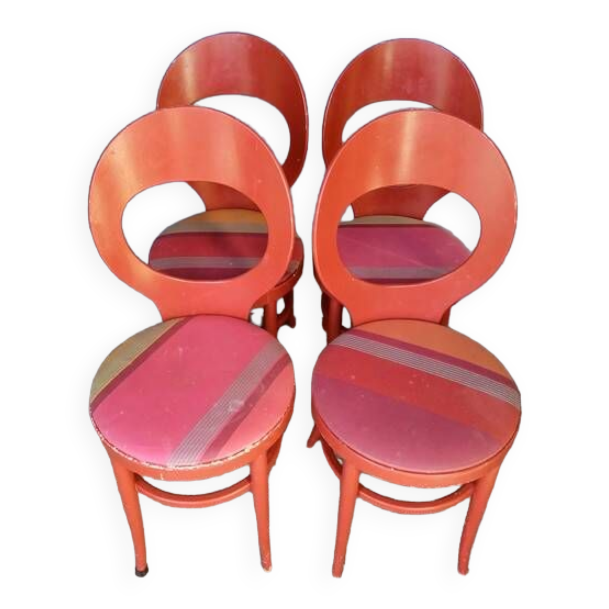 Baumann 4 vintage design seagull chairs