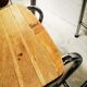 Retractable foot step ladder