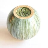 Vase boule art déco Elgé