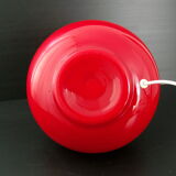 Luminous lamp foot in vintage glass 1970
