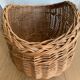 Panier en osier sans anse