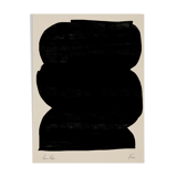 Abstract form giclee print, 50x70cm
