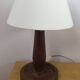 Lampe scandinave en teck des années 60