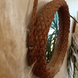 Vintage oval mirror