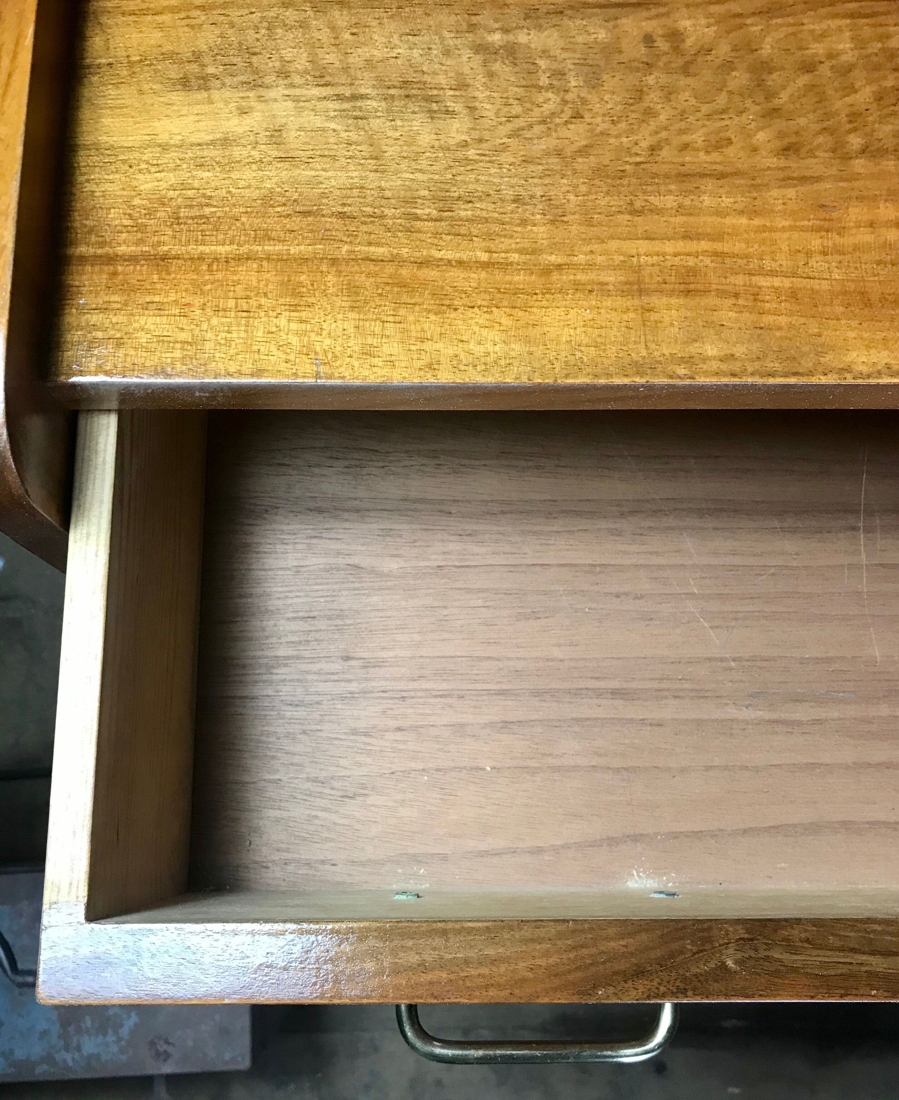 Vintage walnut dresser