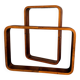 Czech Decorative Shelves attributed to Ludvik Volak for Drevopodnik Holesov