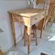 Bureau / Side table / Console in solid wood in Louis-Philippe style