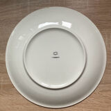 Gien round dish, Tourbillon model