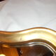 Old golden mirror