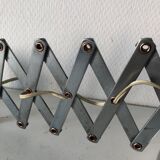 Accordion 60cm chrome Aluminor vintage 1960 lamp