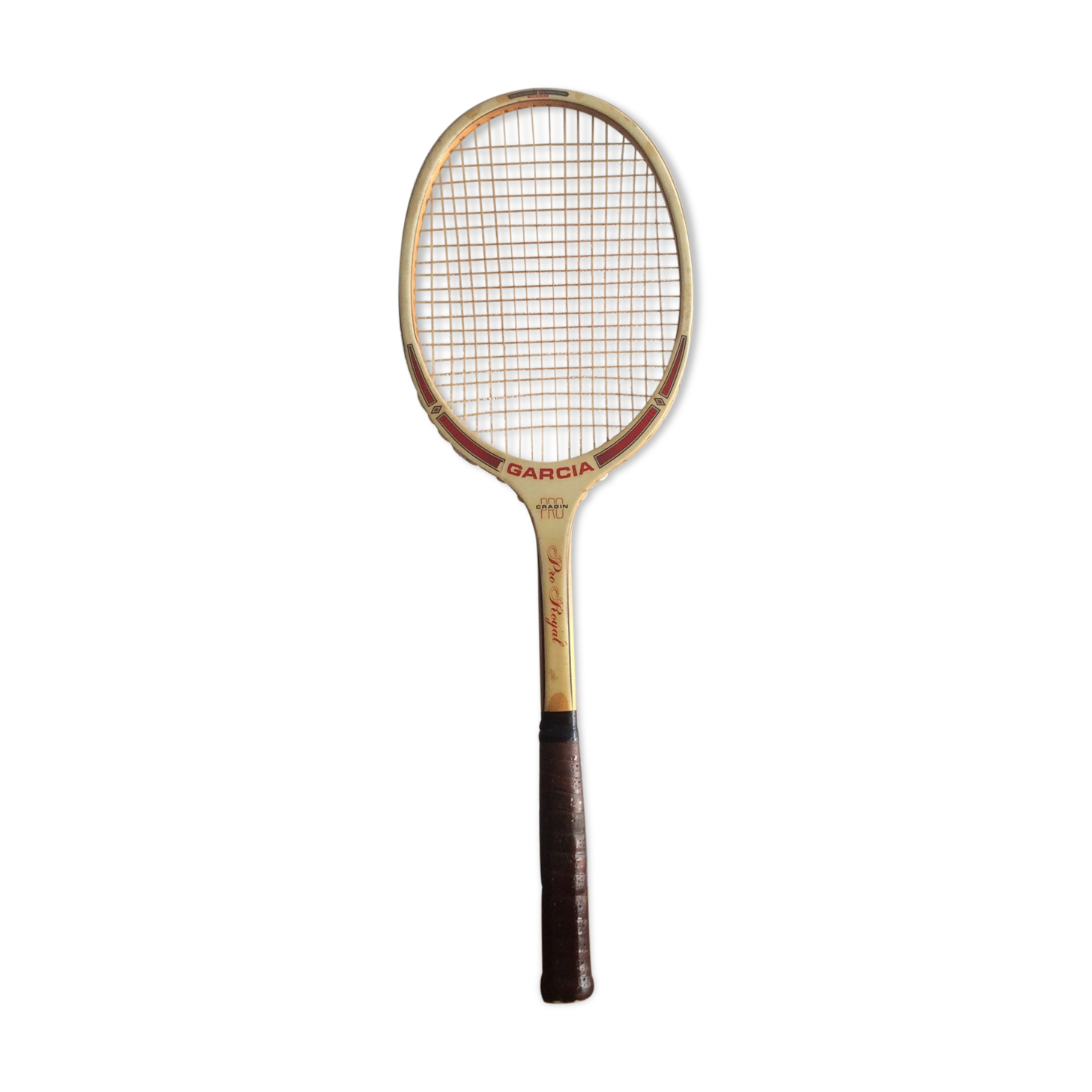 Wood tennis racket 1970