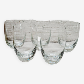 Set 5 verres orangeades