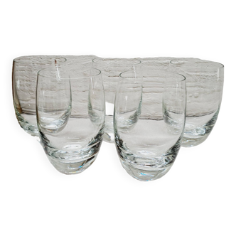 Set 5 verres orangeades