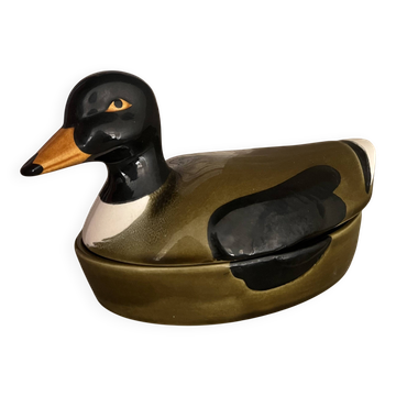 Mallard earthenware - Michel Caugant