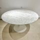 Knoll Tulip Table 137 cm in marble