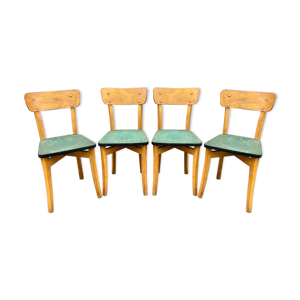 set de 4 chaises bistrot