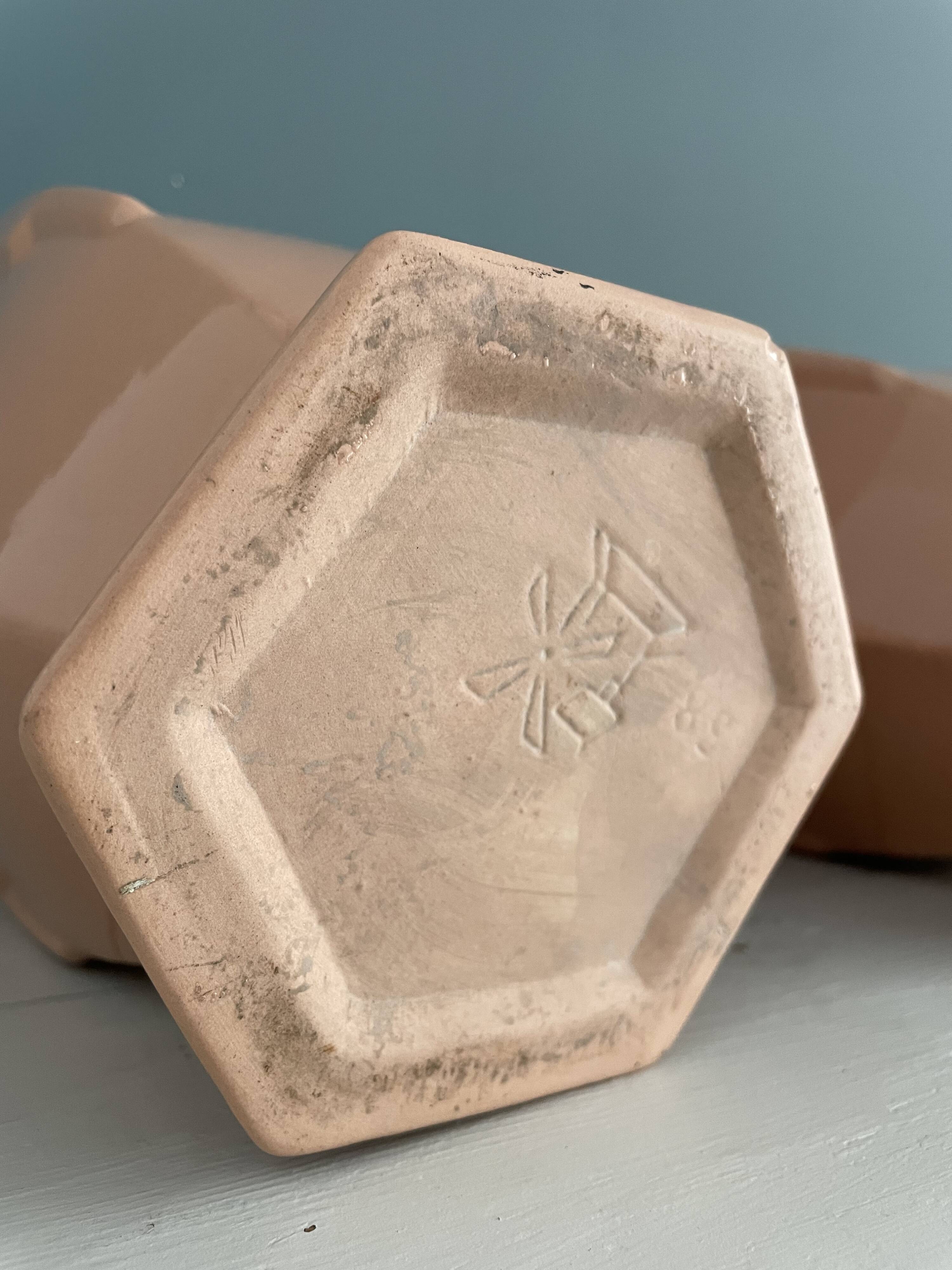 Pair of Art Deco Orchies Moulin des Loups vases circa 1930