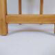 Modern Scandinavian stool in pine and sheepskin, Sweden, 1970s