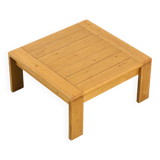 Solid pine coffee table, Les Arcs 1800.