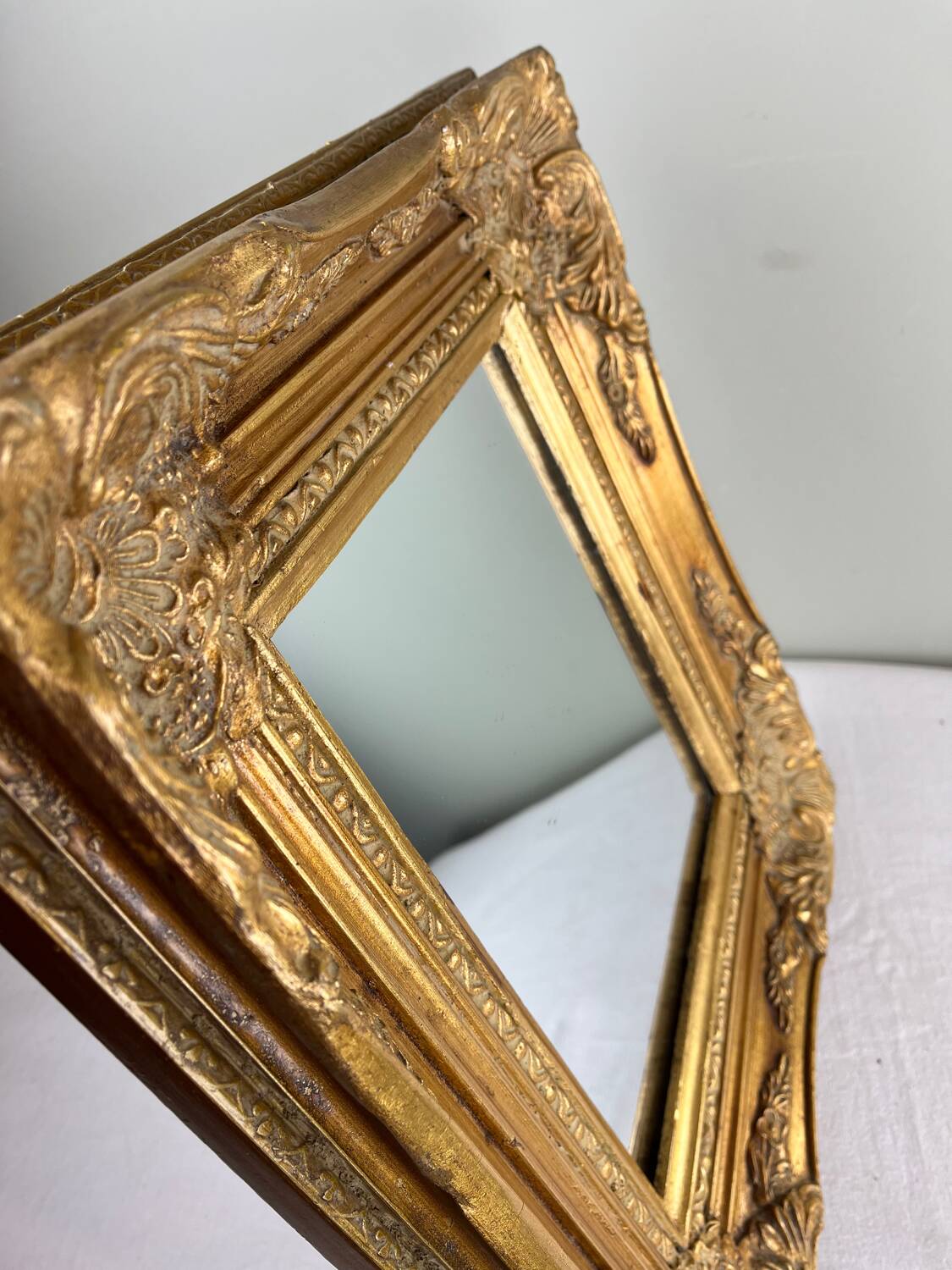 Miroir doré Napoléon III – fin XIXe siècle