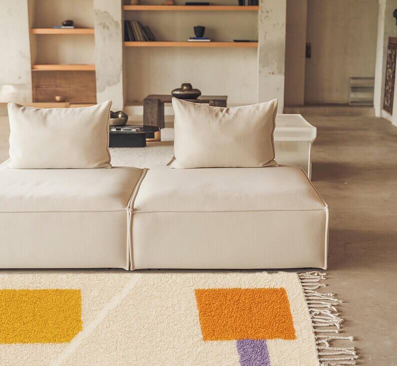 Handmade Berber rug 270cm x 170cm