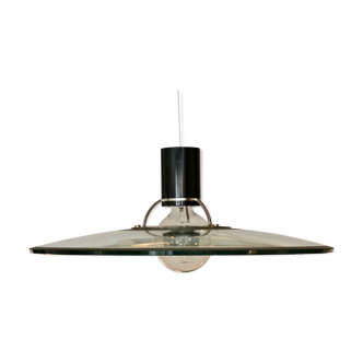 Glass pendant light 1970