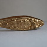 Vintage brass ornate nutcracker