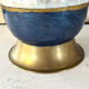 French Cloisonne cooler, Vintage Shell Inlay Barware Enamel Ice Bucket