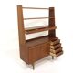 Secrétaire scandinave en teck, Suède, 1960