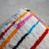 Pouf tapis marocain azilal