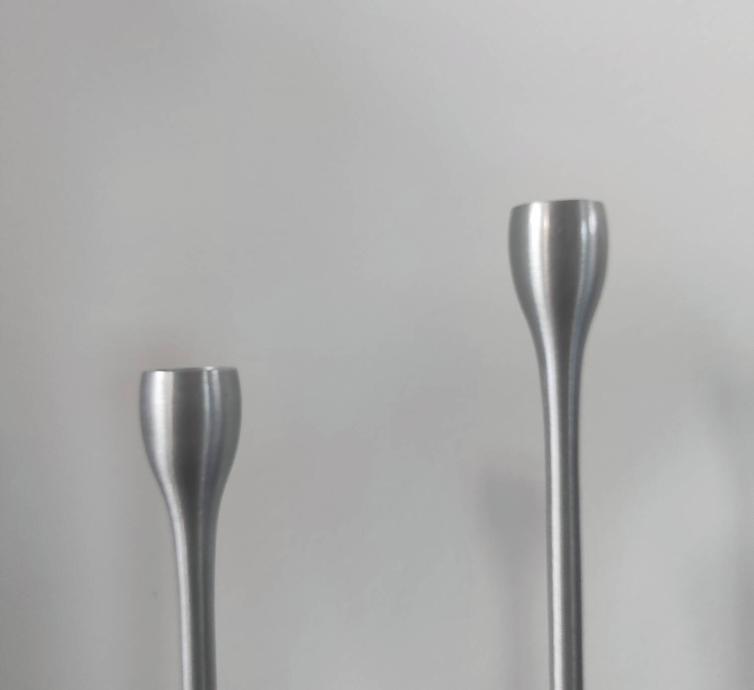 Pair of Space Age candlesticks